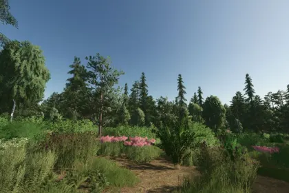 Легендарна Лісова Карта Forest Valley 2x для Farming Simulator 25 — 30 000+ Дерев і 79 Ділянок — 4