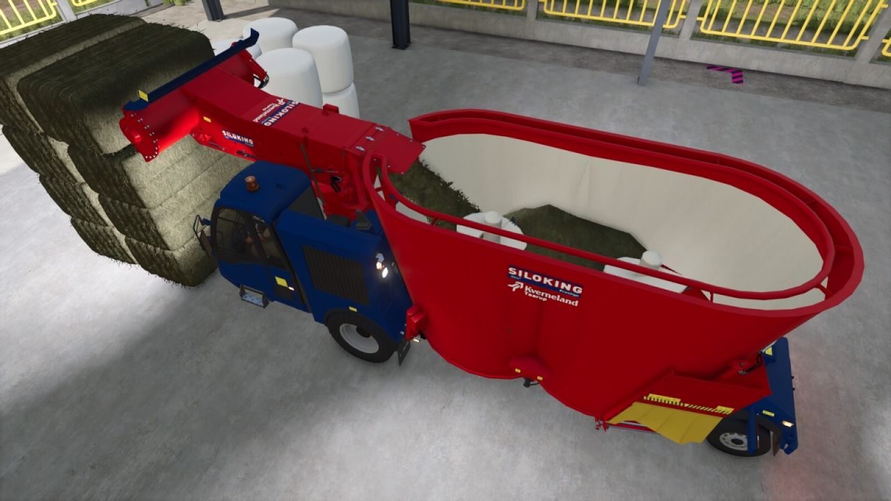 Самохідний вертикальний кормозмішувач об’ємом 22 м³.для Farming Simulator 25 - Скріншоти