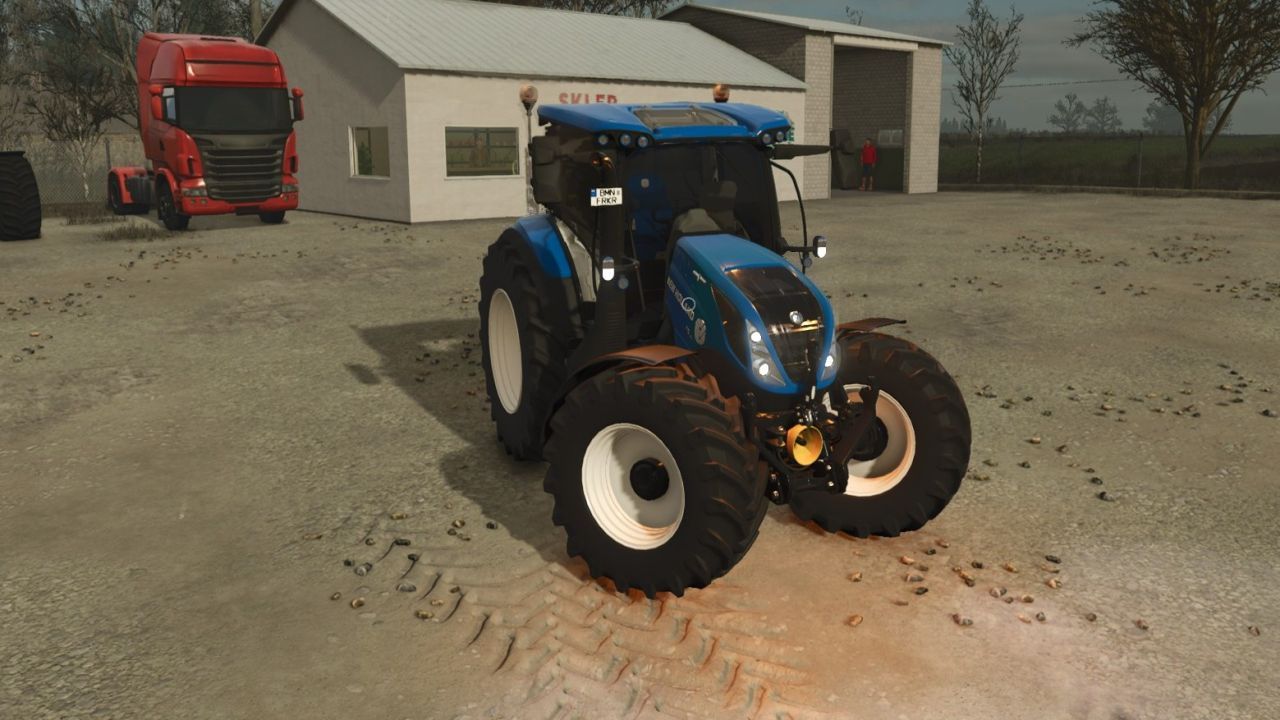 Потужний Трактор New Holland T5 (AC/DC) 255 к.с. для Farming Simulator 25