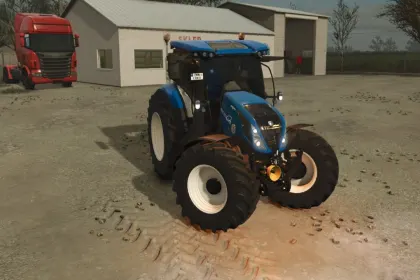 Потужний Трактор New Holland T5 (AC/DC) 255 к.с. для Farming Simulator 25 — 1