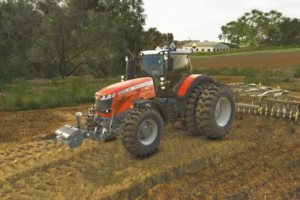 Потужний Трактор Massey Ferguson 8700S South America Series для Farming Simulator 25 — 3