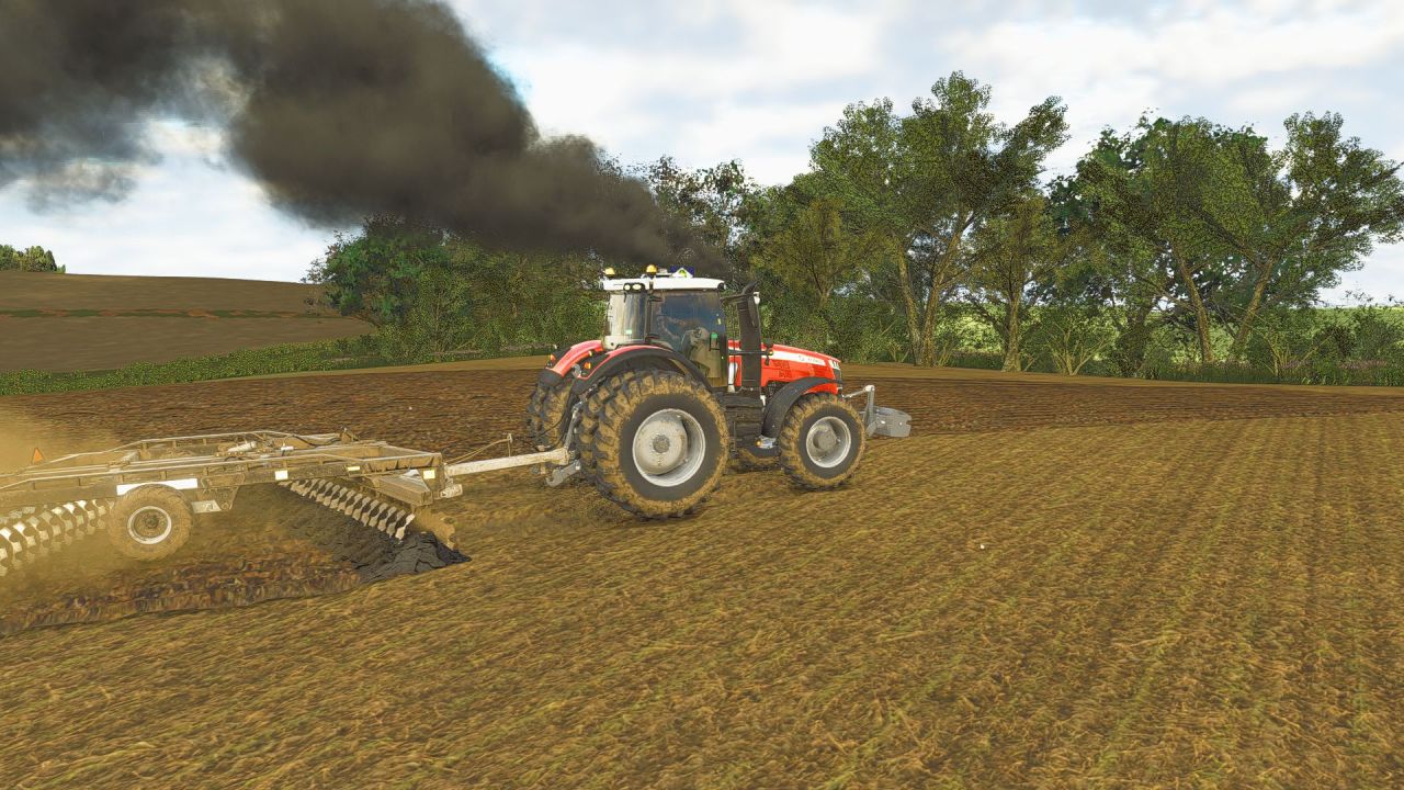 Потужний Трактор Massey Ferguson 8700S South America Series для Farming Simulator 25