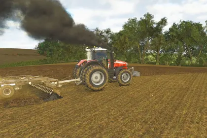 Потужний Трактор Massey Ferguson 8700S South America Series для Farming Simulator 25 — 4