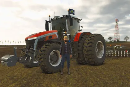 Потужний Трактор Massey Ferguson 9S (South America Series) для Реальних Ферм у FS25 — 1