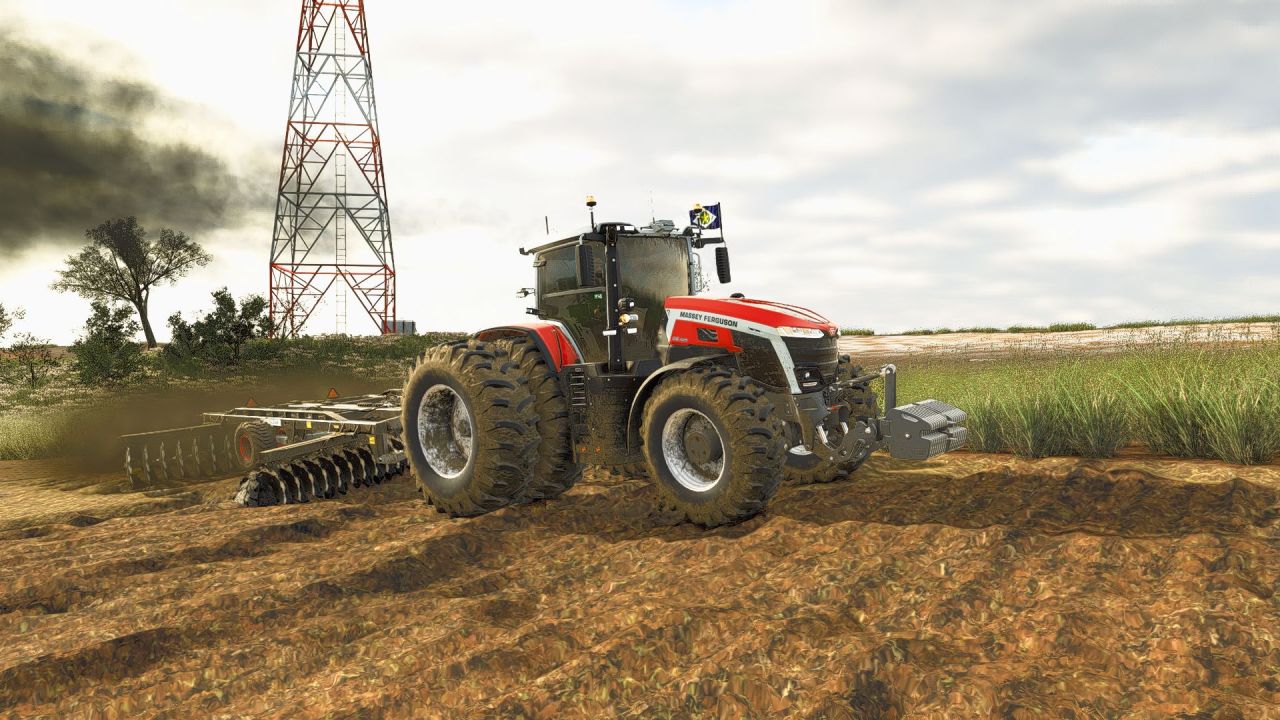 Потужний Трактор Massey Ferguson 9S (South America Series) для Реальних Ферм у FS25