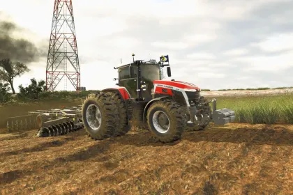 Потужний Трактор Massey Ferguson 9S (South America Series) для Реальних Ферм у FS25 — 2