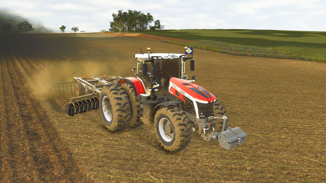 Потужний Трактор Massey Ferguson 9S (South America Series) для Реальних Ферм у FS25