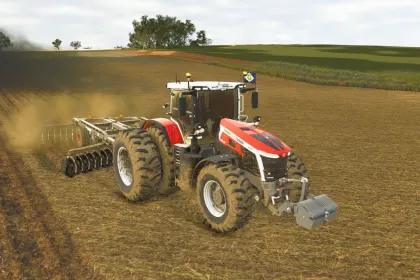 Потужний Трактор Massey Ferguson 9S (South America Series) для Реальних Ферм у FS25 — 3