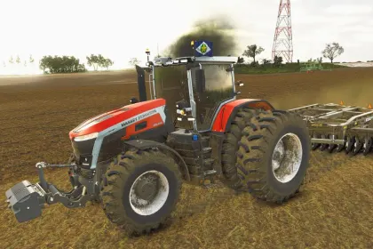 Потужний Трактор Massey Ferguson 9S (South America Series) для Реальних Ферм у FS25 — 4