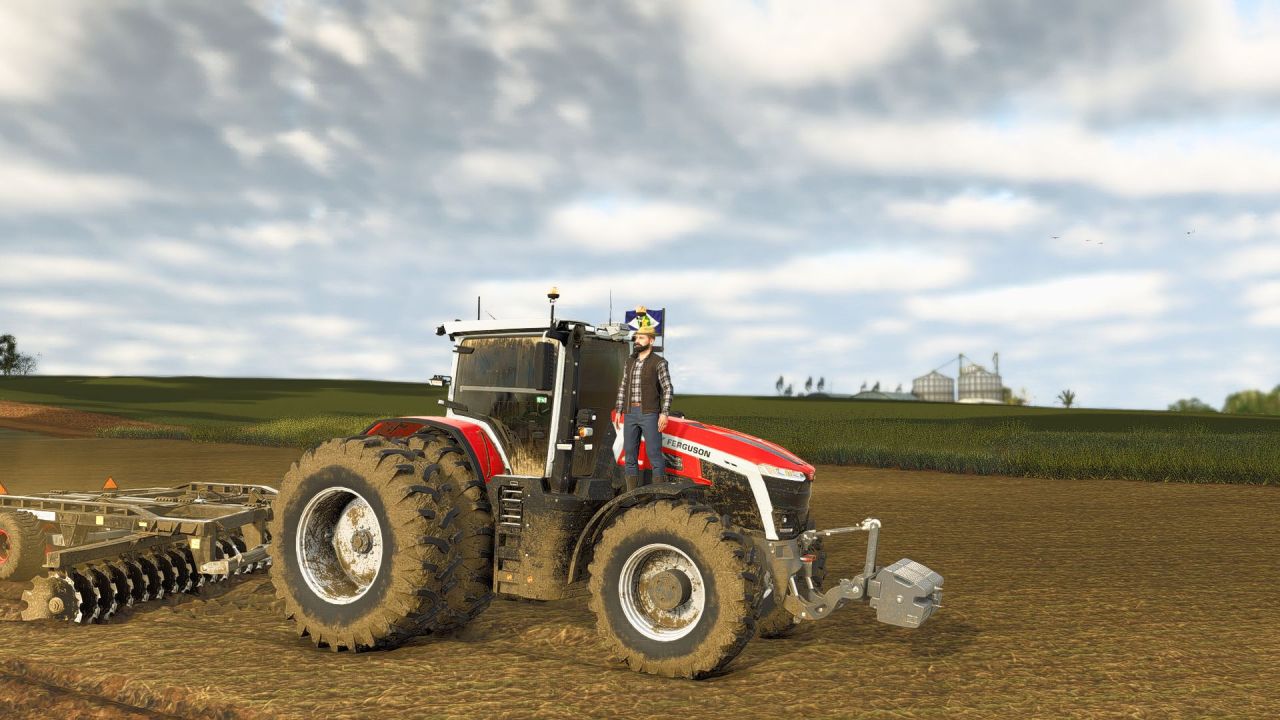 Потужний Трактор Massey Ferguson 9S (South America Series) для Реальних Ферм у FS25