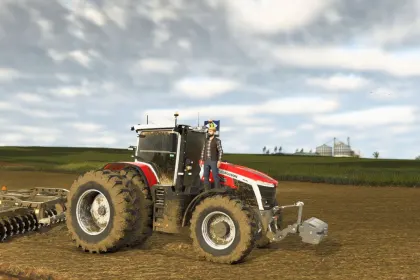 Потужний Трактор Massey Ferguson 9S (South America Series) для Реальних Ферм у FS25 — 5
