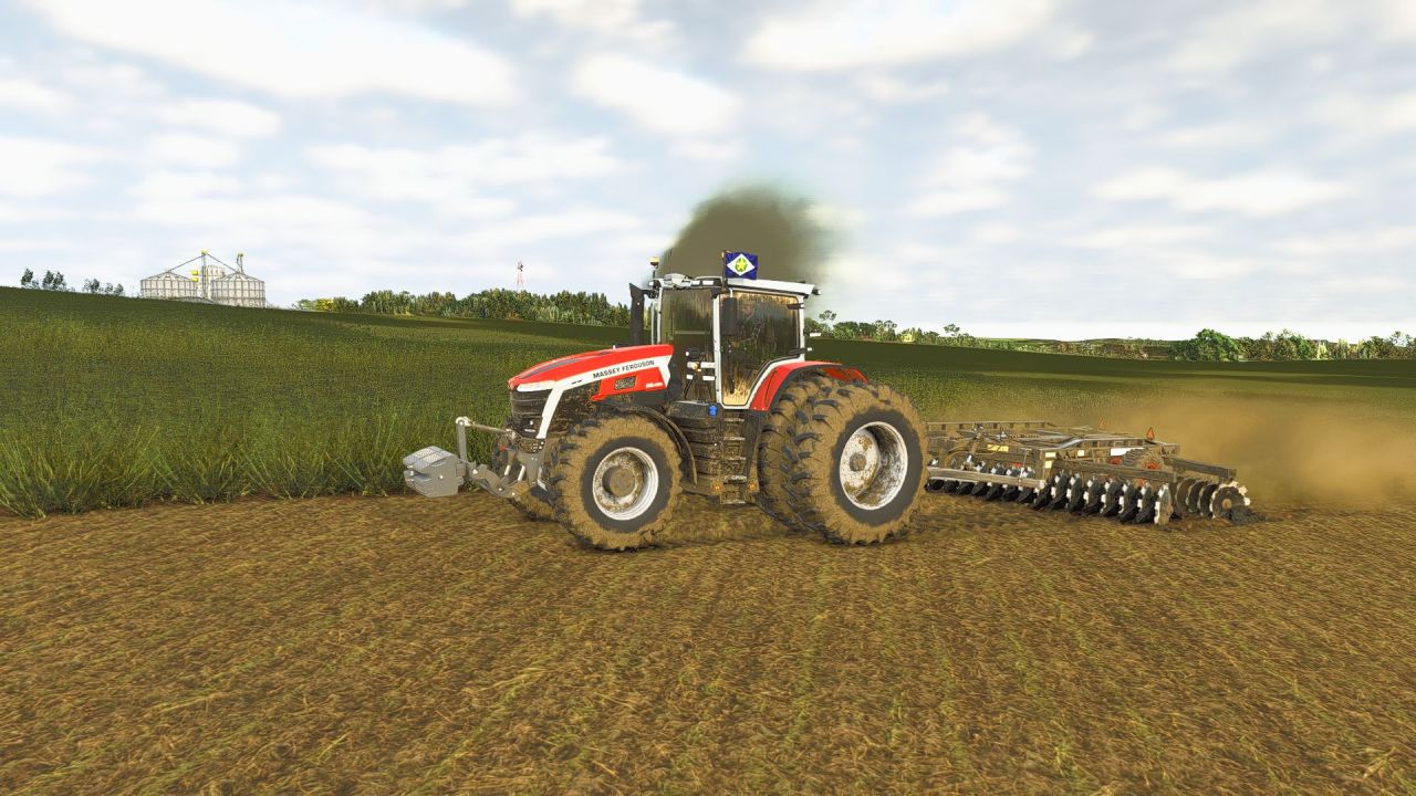 Потужний Трактор Massey Ferguson 9S (South America Series) для Реальних Ферм у FS25