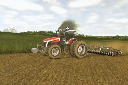 Потужний Трактор Massey Ferguson 9S (South America Series) для Реальних Ферм у FS25 — 6