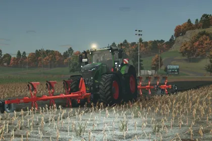 Ефективний Rear and Front Plow Pack — Передні та Задні Плуги для Farming Simulator 25 — 1