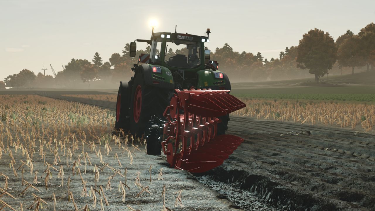 Ефективний Rear and Front Plow Pack — Передні та Задні Плуги для Farming Simulator 25