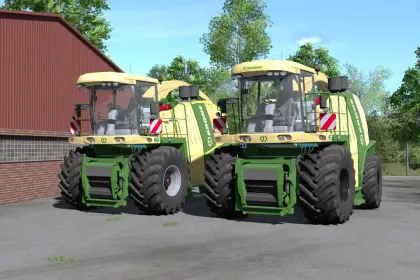 Leistungsstarker Futterernte-Mähdrescher Krone BiG X 700-1100 für schnelle Ernte