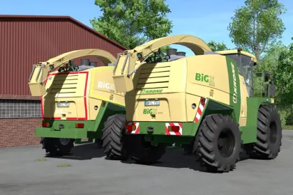 Потужний Кормозбиральний Комбайн Krone BiG X 700-1100 для Швидкої Заготівлі — 2