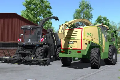 Потужний Кормозбиральний Комбайн Krone BiG X 700-1100 для Швидкої Заготівлі — 3