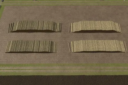 Dekoracyjne stosy drewna do tartaku (Sawmill Decoration Woodpiles) dla Farming Simulator 25 — 4
