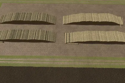 Dekoracyjne stosy drewna do tartaku (Sawmill Decoration Woodpiles) dla Farming Simulator 25 — 5
