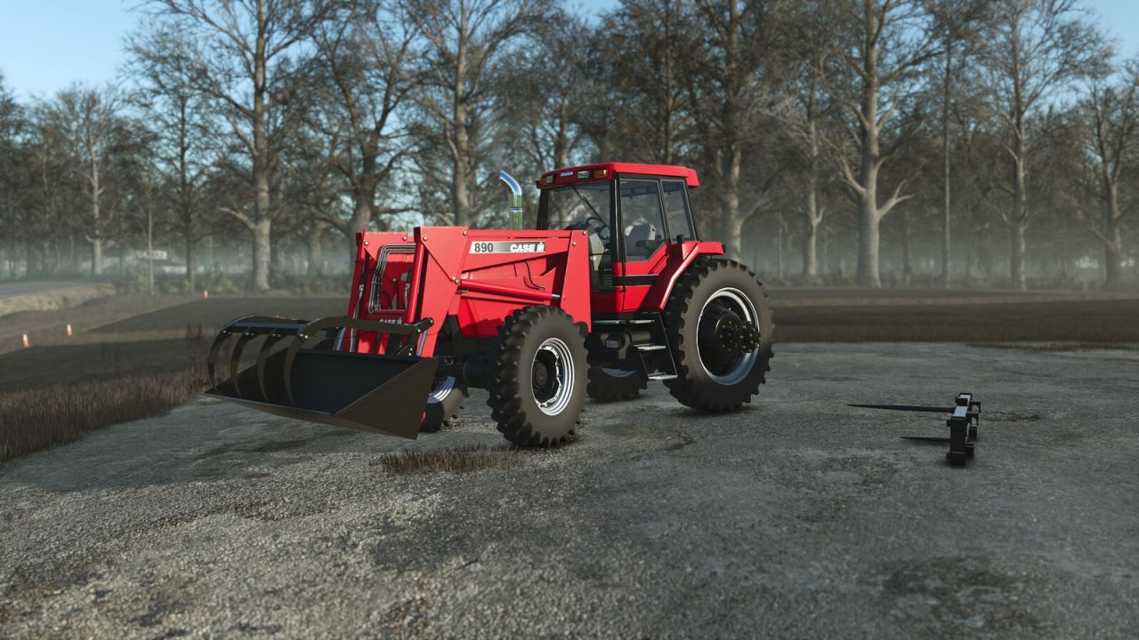Ефективний Фронтальний Навантажувач Case IH 890 Loader для Magnum 8900 у FS25
