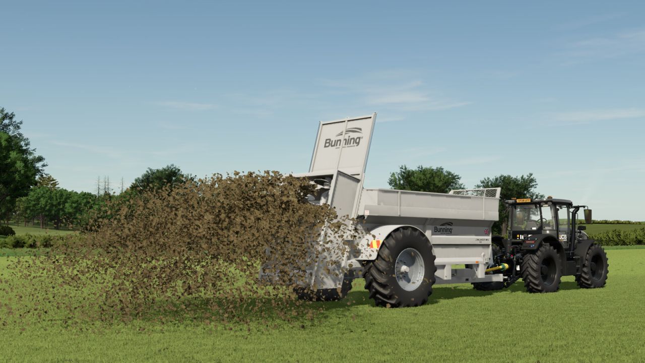 Ефективний Розкидач Bunning Lowlander Mk4 105 — Ідеальний для Середніх Господарств у FS25