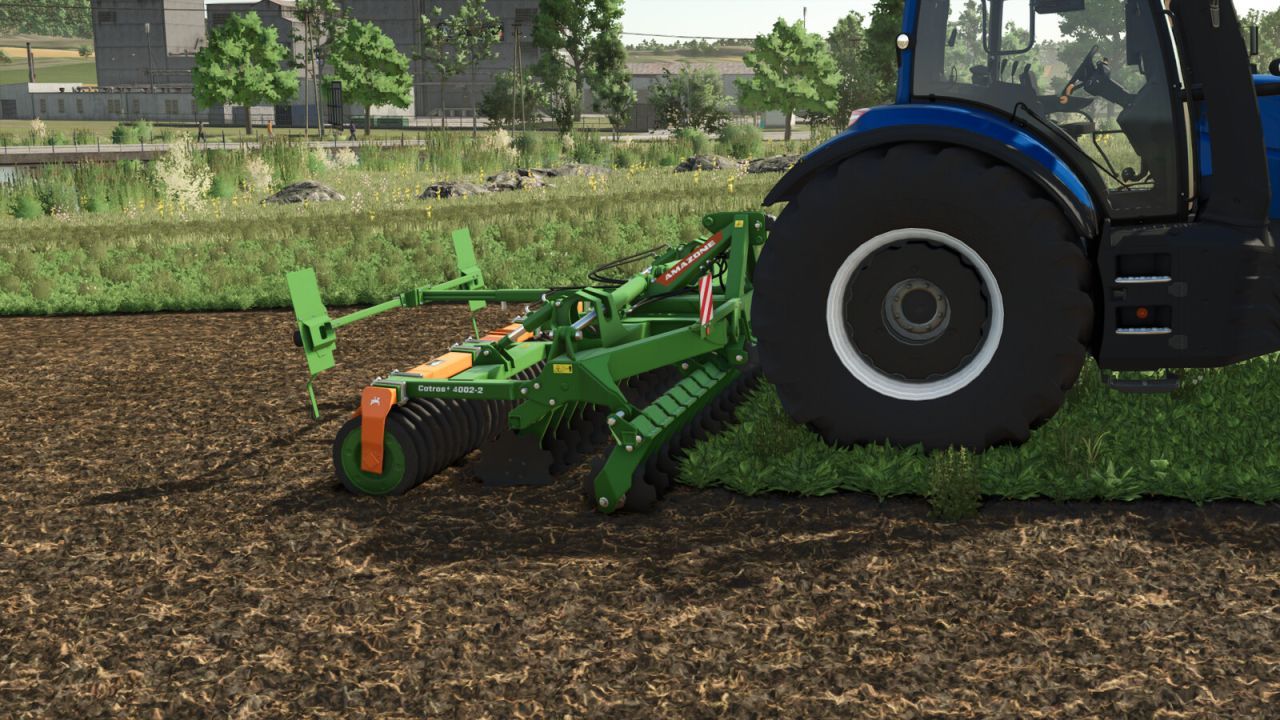 Ефективний Дисковий Культиватор Amazone Catros 4002 для Farming Simulator 25