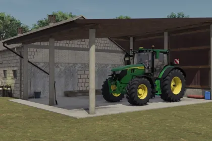 Атмосферний Комплект Package Cowshed With Garage And Silo — Корівник, Гараж і Силос для Середньої Ферми — 1