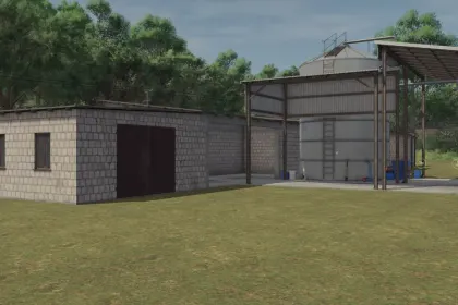 Атмосферний Комплект Package Cowshed With Garage And Silo — Корівник, Гараж і Силос для Середньої Ферми — 4