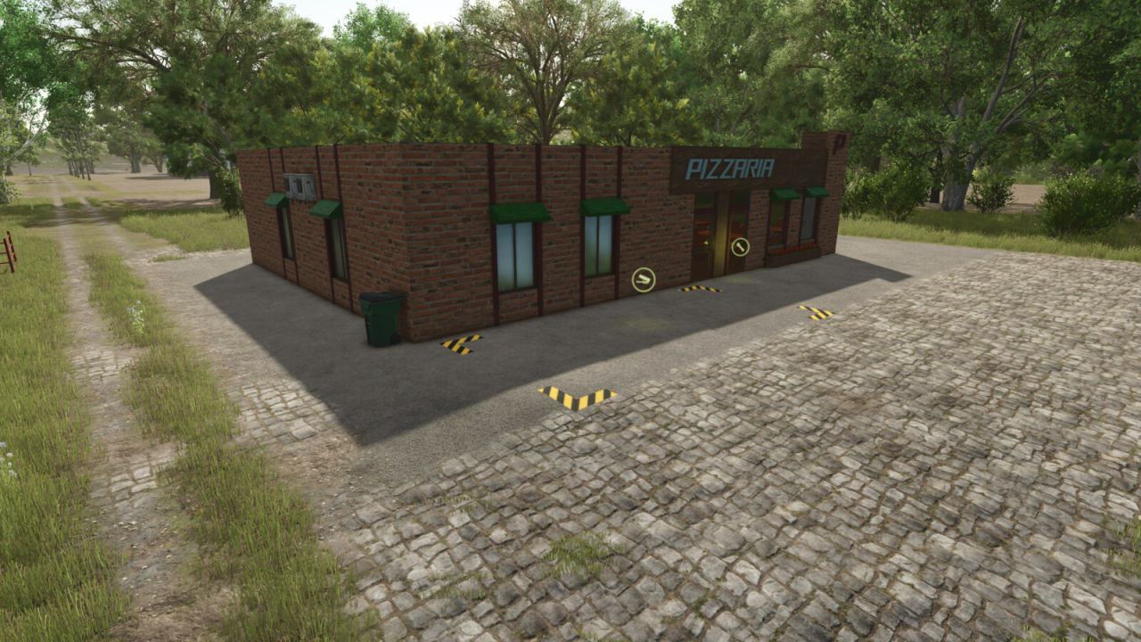 Сучасна Pizzeria — Виробництво Піци та Прибуток у Farming Simulator 25