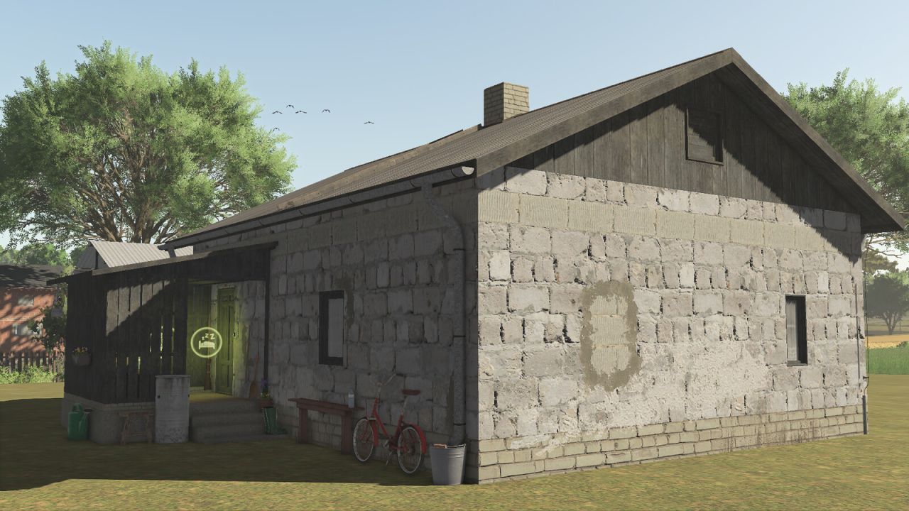 Затишний Будинок Old Farmhouse для Ферми у Farming Simulator 25