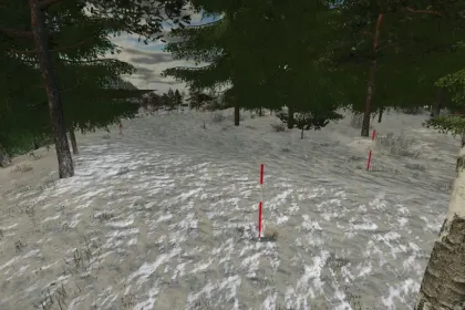 Реалістичні Swedish Snow Pole — Напрямні Стовпчики для Зимових Доріг у FS25 — 3