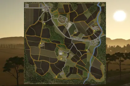 Легендарна Карта Monteriggioni — Атмосферна Тоскана для Farming Simulator 25 — 2