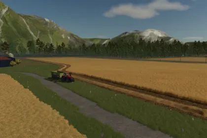 Атмосферна Карта Back Roads County 4x для Farming Simulator 25 — Великі Поля та Реалістична Логістика — 3