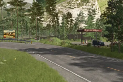 Атмосферна Карта Back Roads County 4x для Farming Simulator 25 — Великі Поля та Реалістична Логістика — 4