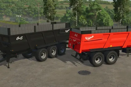 Преміальний Причіп Legrand Class S Pack — Місткий та Ефективний для Полів і Перевезень — 1