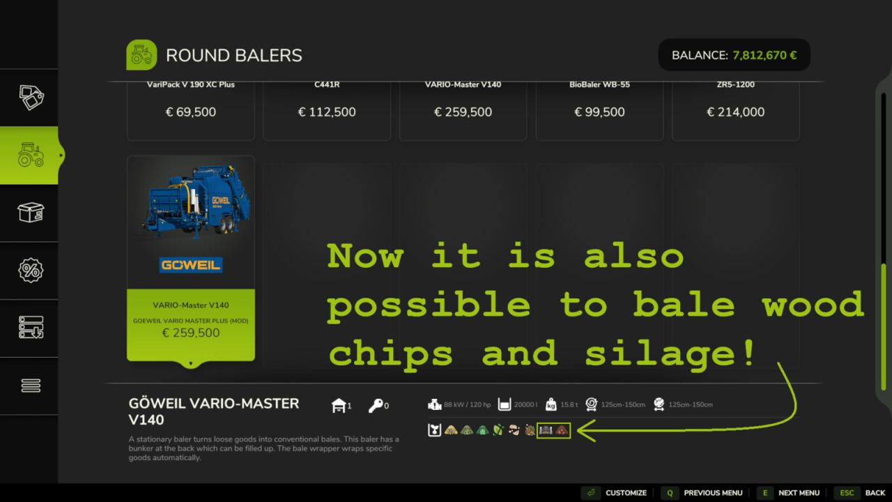 Мод на Göweil Vario Master Plus для Farming Simulator 25 - Скріншоти