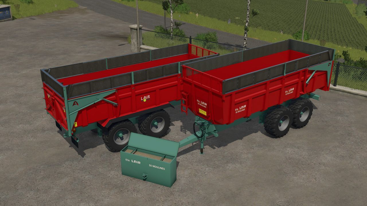 Екстремальний Пак Самоскидів LAIR Pack для Farming Simulator 25 — Міцні Причепи для Будь-яких Доріг