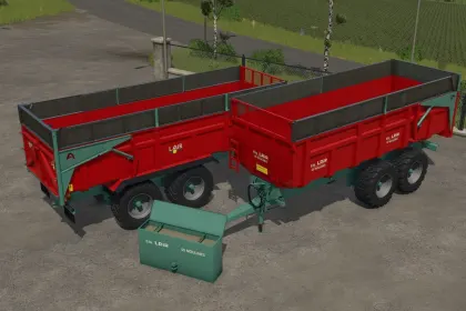Екстремальний Пак Самоскидів LAIR Pack для Farming Simulator 25 — Міцні Причепи для Будь-яких Доріг — 2