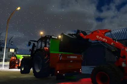 Ефективний Пак Зимового Обладнання SPRINGER Winter Equipment Pack для FS25 — Відвали та Піскорозкидачі — 4