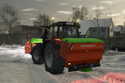 Ефективний Пак Зимового Обладнання SPRINGER Winter Equipment Pack для FS25 — Відвали та Піскорозкидачі — 5