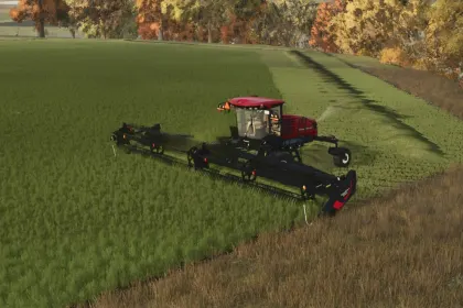 Efektywny Mod Swathing Plus dla FS25: Więcej Wałków i Koszenia Trawy