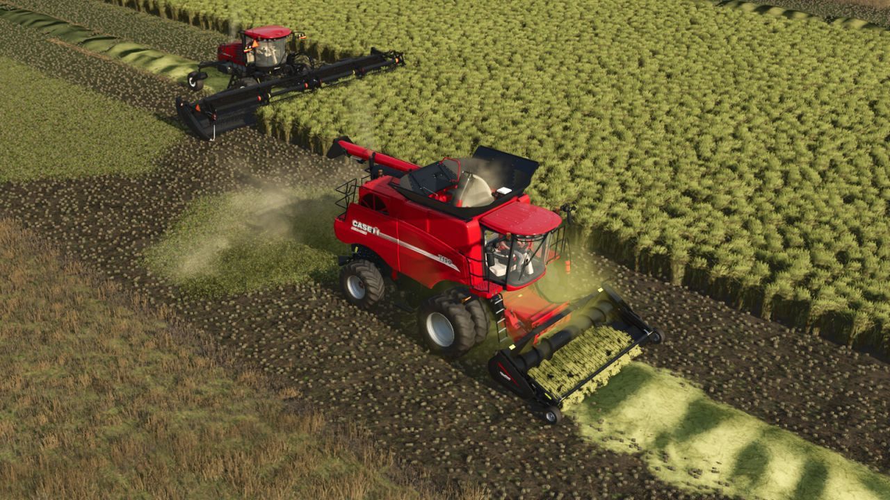 Ефективний Мод Swathing Plus для FS25: Більше Валків і Косіння Трави