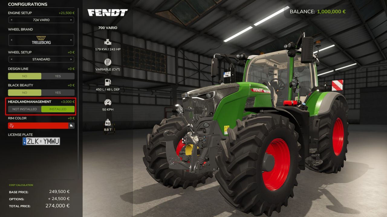 Розумний Headland Management для FS25 — Ідеальні Розвороти на Краю Поля