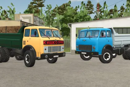 Потужний Самоскид MAZ-5549 для Farming Simulator 25 — Гнучкі Конфігурації та Великий Кузов — 1