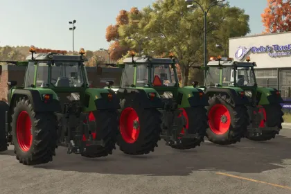 Легендарний Трактор Fendt 900 Vario TMS (2002–2006) — Швидкий та Економний для Farming Simulator 25 — 2