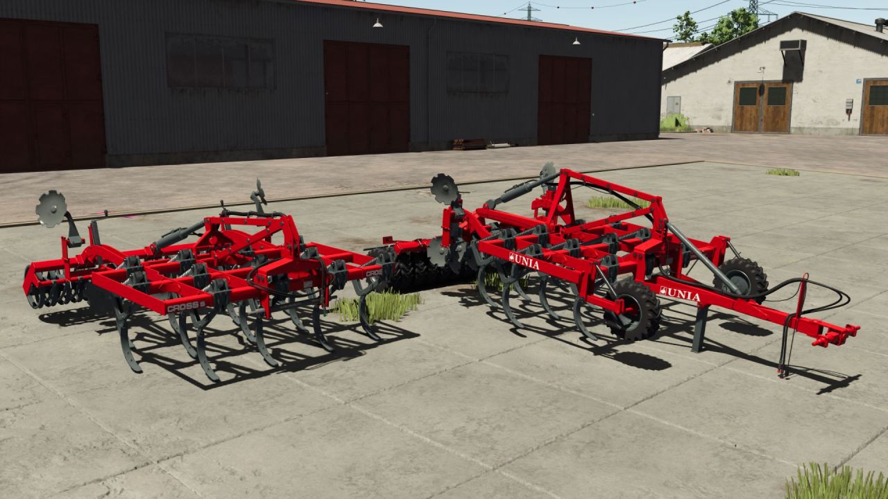 Ефективний Unia Cross Pack для Farming Simulator 25 — Швидкий Обробіток Ґрунту 3 м