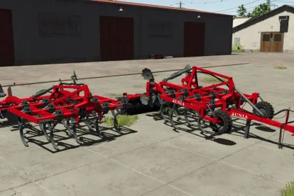 Ефективний Unia Cross Pack для Farming Simulator 25 — Швидкий Обробіток Ґрунту 3 м — 2