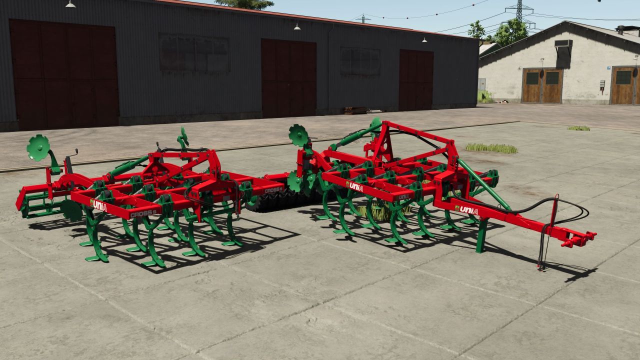 Ефективний Unia Cross Pack для Farming Simulator 25 — Швидкий Обробіток Ґрунту 3 м