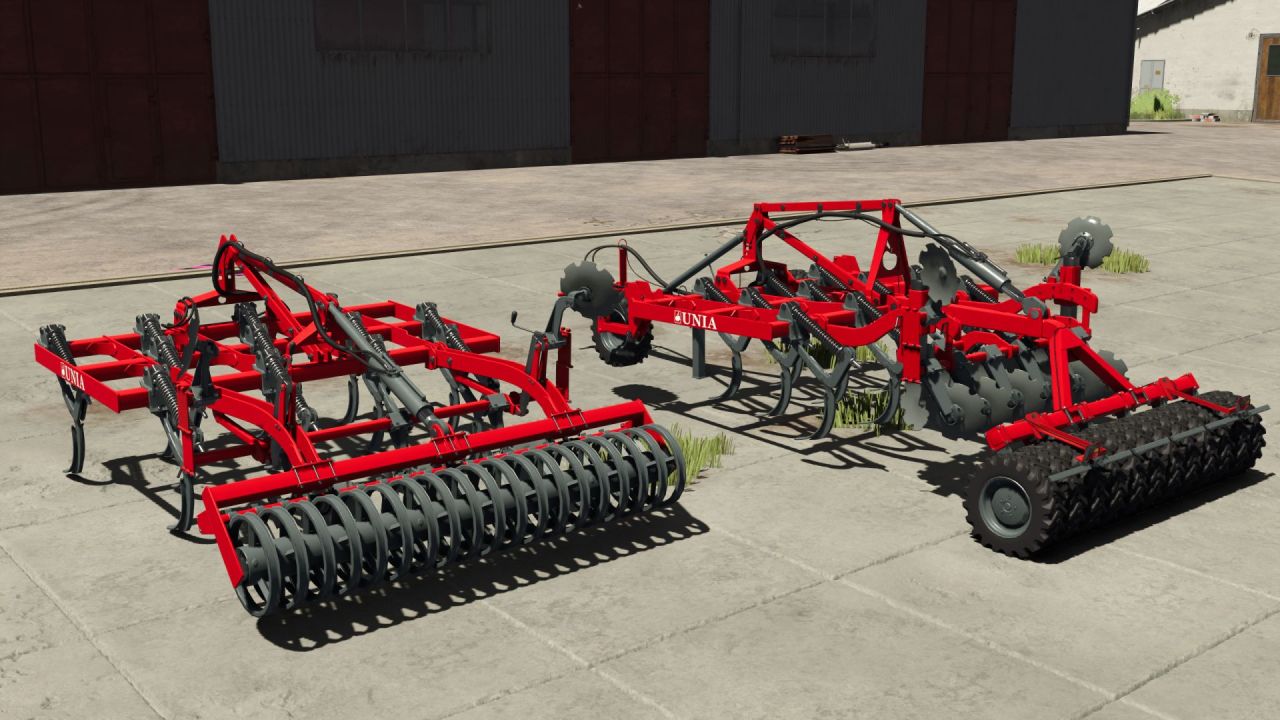 Ефективний Unia Cross Pack для Farming Simulator 25 — Швидкий Обробіток Ґрунту 3 м